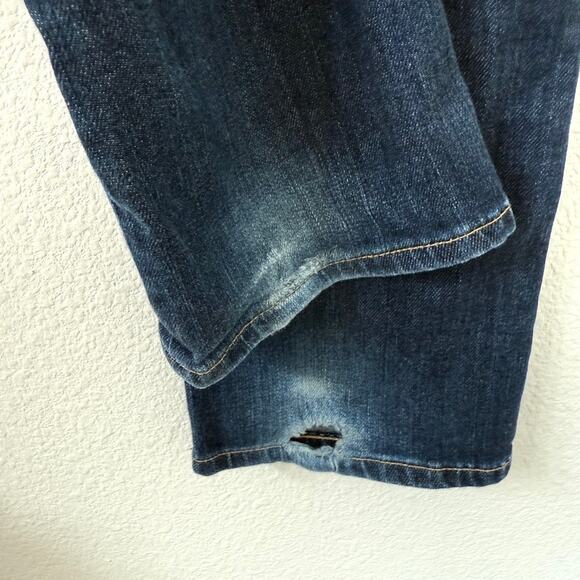 AG Adriano Goldschmied The Alexa Jeans Mid Rise Bootcut Dark Wash USA Made 27 - Picture 6 of 6